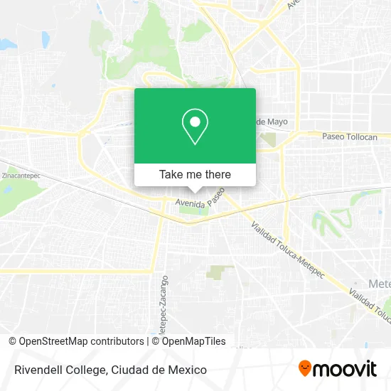 Rivendell College map