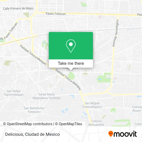 Delicious map