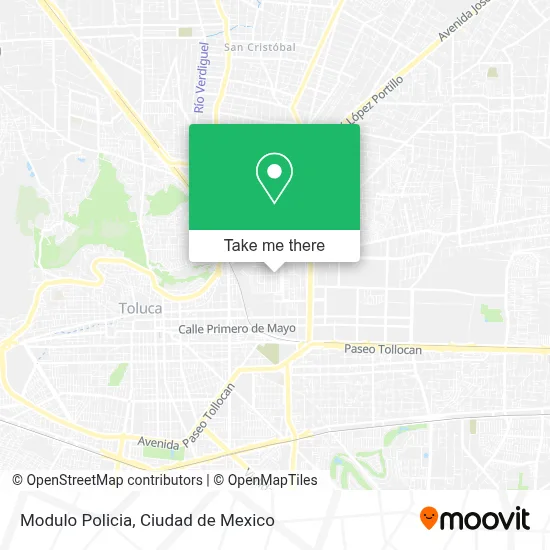Modulo Policia map