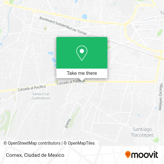 Comex map