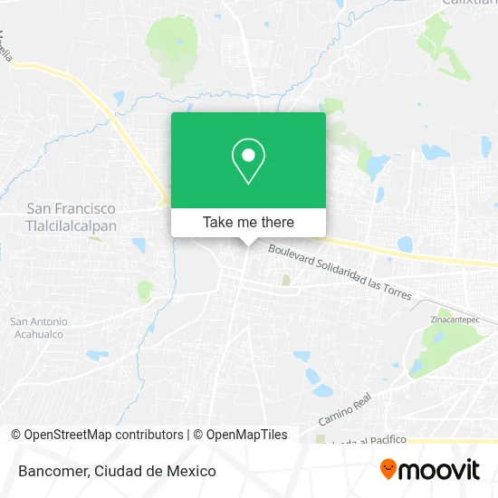 Bancomer map