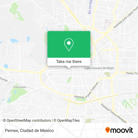 Pemex map