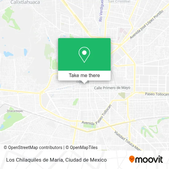 Los Chilaquiles de Maria map