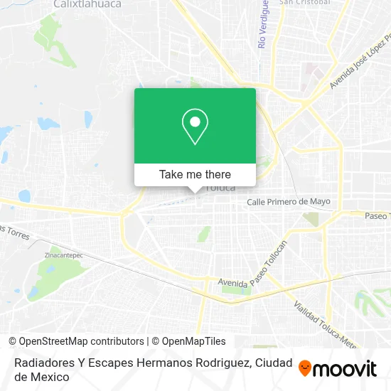 Radiadores Y Escapes Hermanos Rodriguez map