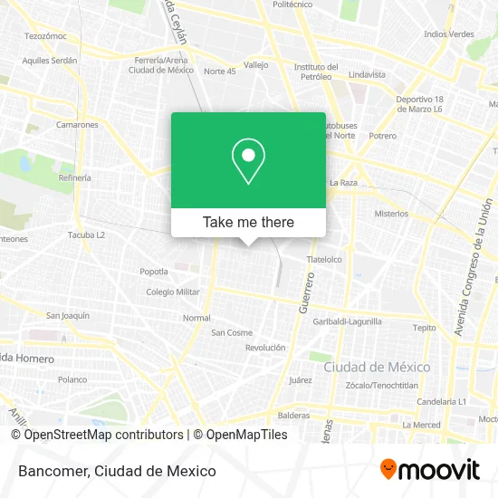 Bancomer map