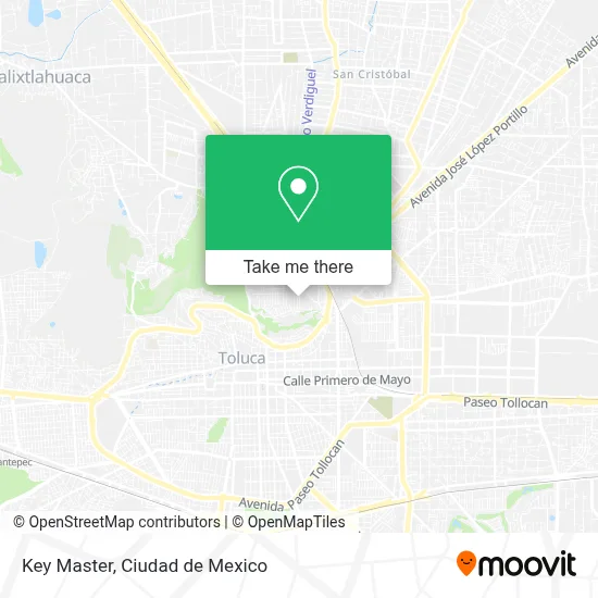 Key Master map