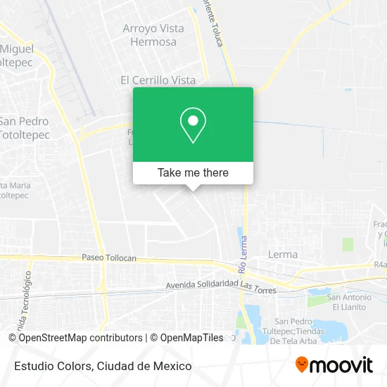 Estudio Colors map