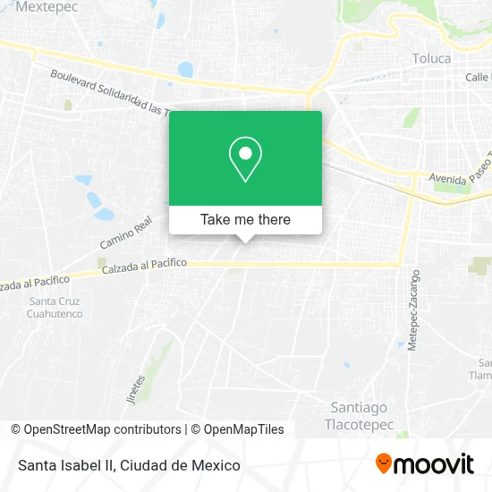 Santa Isabel II map