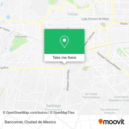 Bancomer map