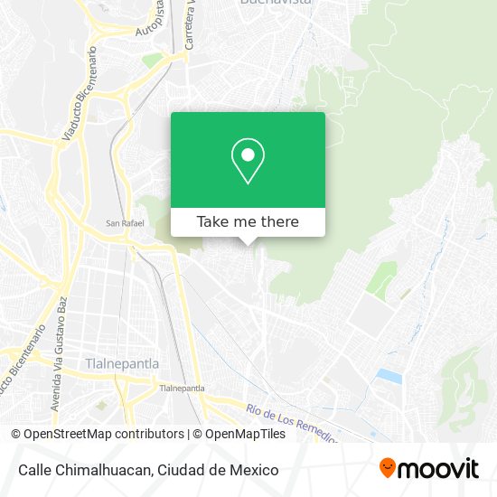 Calle Chimalhuacan map