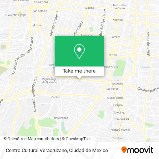 Centro Cultural Veracruzano map