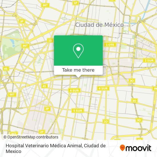 Hospital Veterinario Médica Animal map