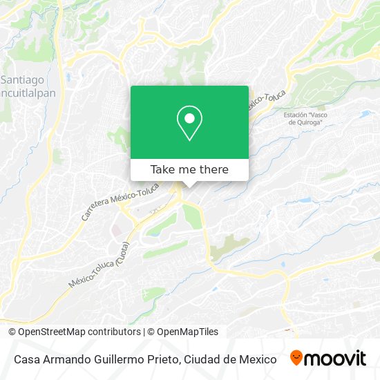 Casa Armando Guillermo Prieto map