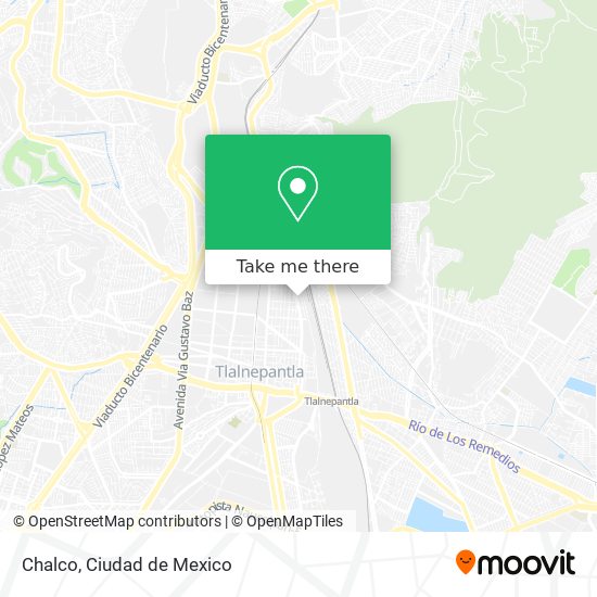 Mapa de Chalco