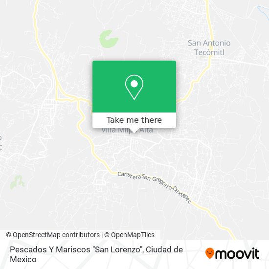 Pescados Y Mariscos "San Lorenzo" map