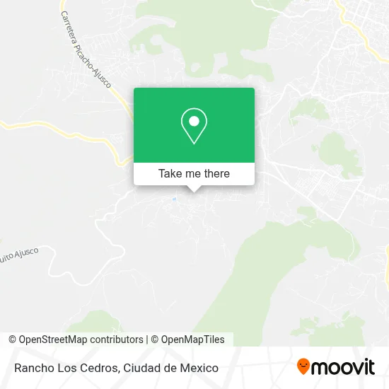 Rancho Los Cedros map