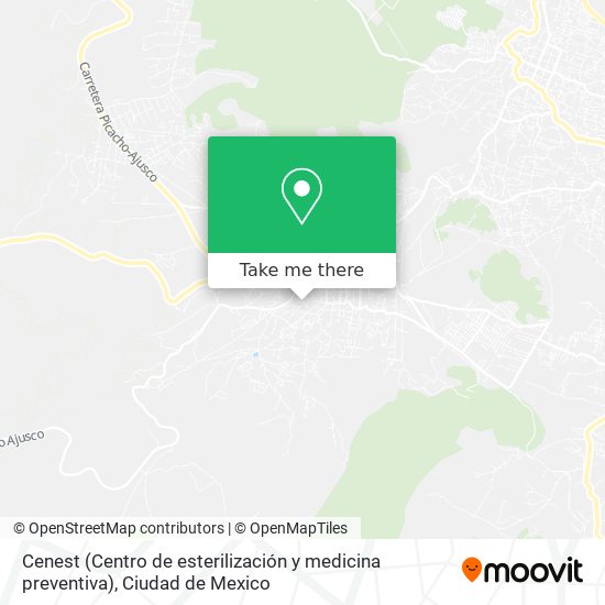 Cenest (Centro de esterilización y medicina preventiva) map