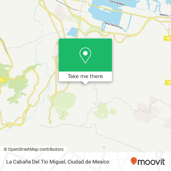 Mapa de La Cabaña Del Tío Miguel