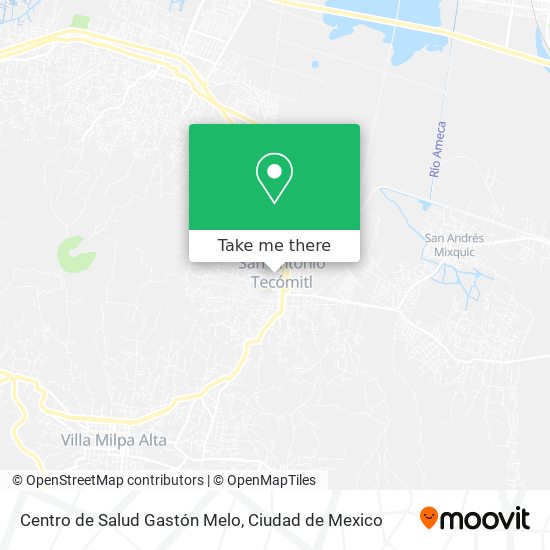 Centro de Salud Gastón Melo map