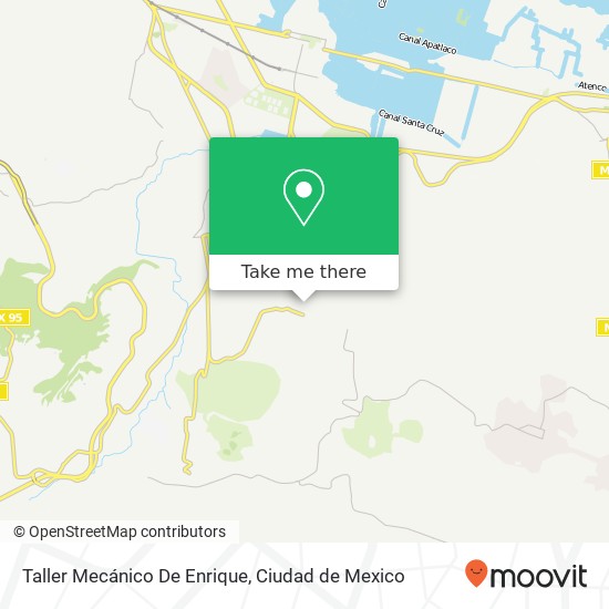 Mapa de Taller Mecánico De Enrique