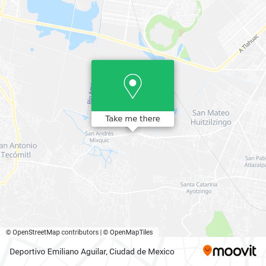 Deportivo Emiliano Aguilar map