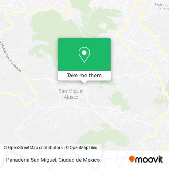 Panaderia San Miguel map