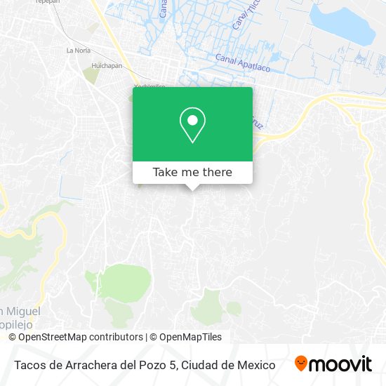 Mapa de Tacos de Arrachera del Pozo 5