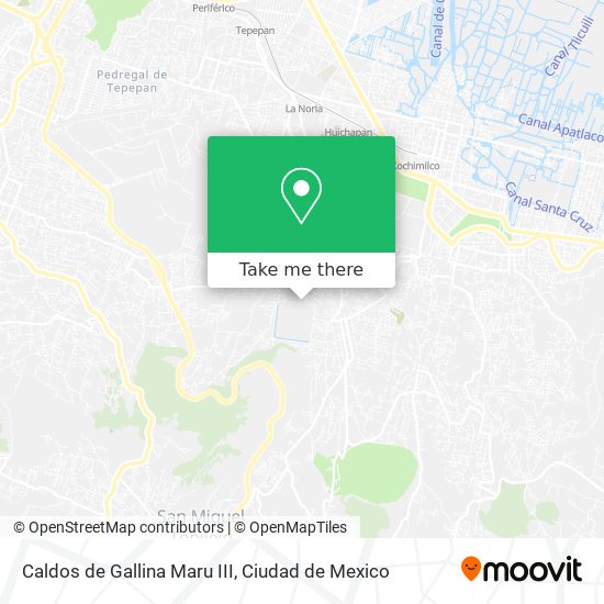 Caldos de Gallina Maru III map