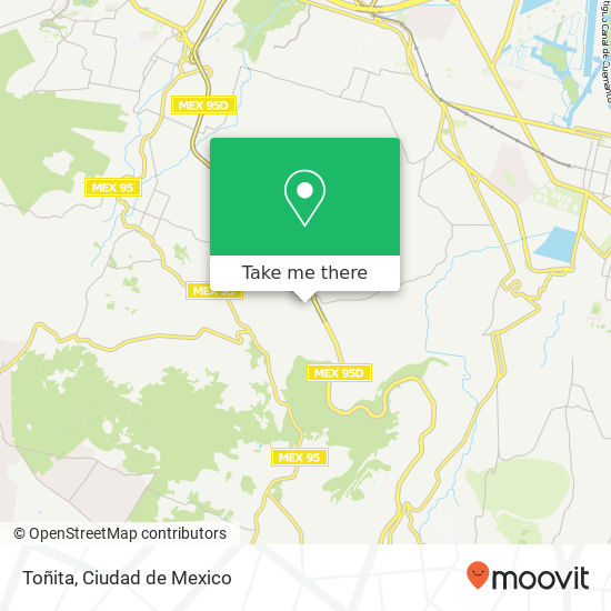 Toñita map