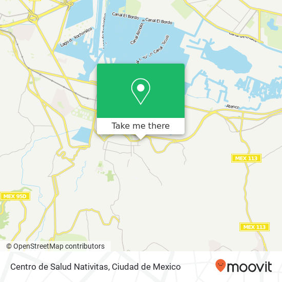 Centro de Salud Nativitas map
