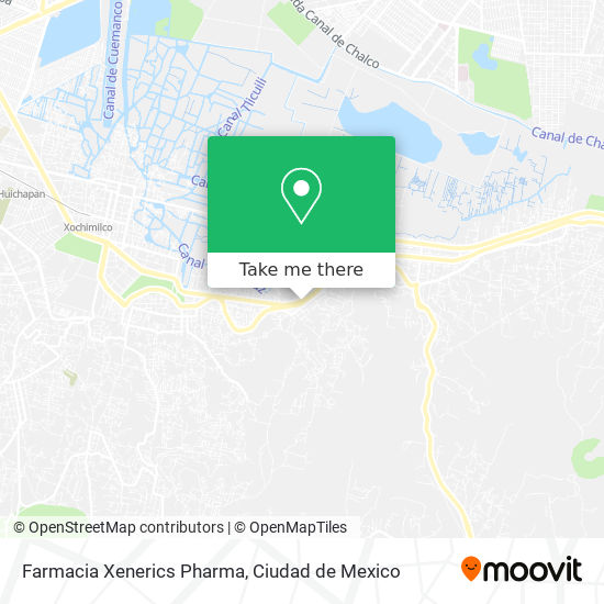 Farmacia Xenerics Pharma map