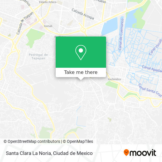 Santa Clara La Noria map