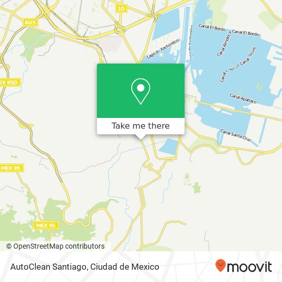 AutoClean Santiago map