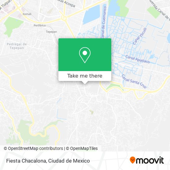 Fiesta Chacalona map