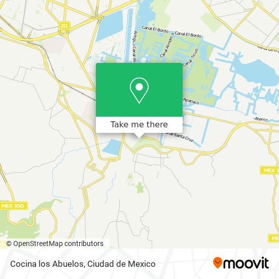 Cocina los Abuelos map