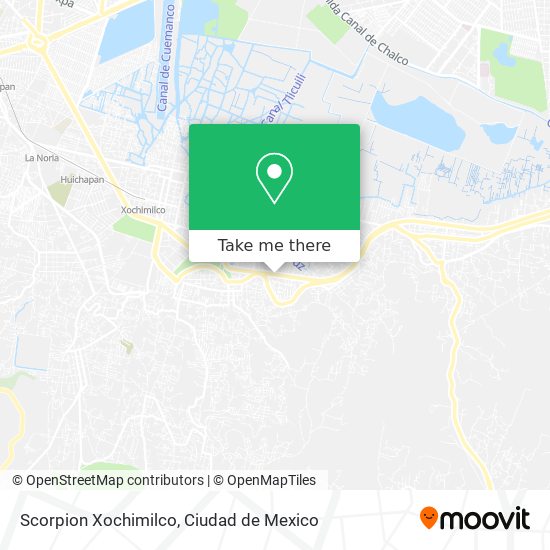 Mapa de Scorpion Xochimilco
