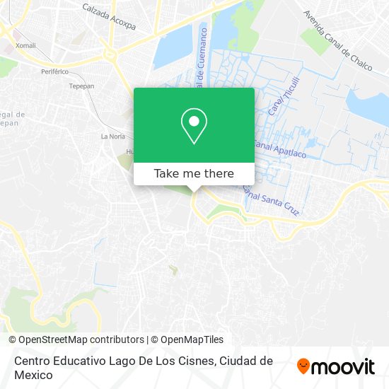 Centro Educativo Lago De Los Cisnes map