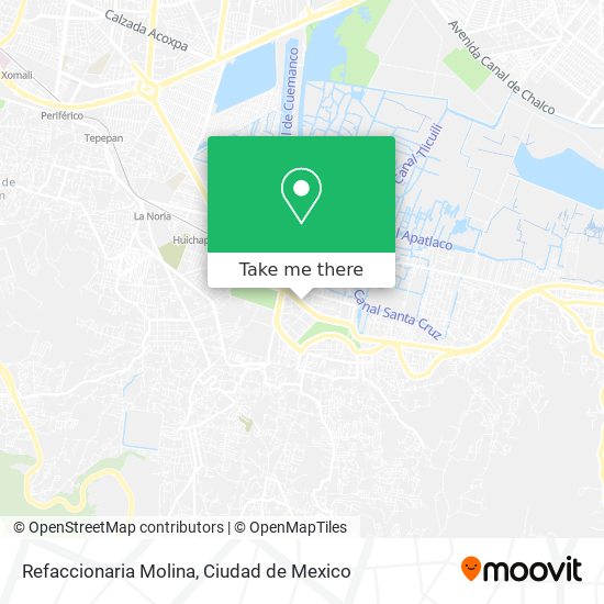 Refaccionaria Molina map