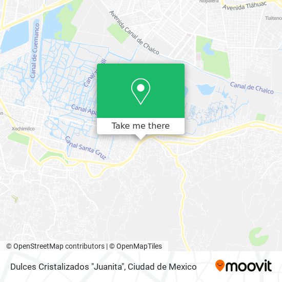 Dulces Cristalizados "Juanita" map