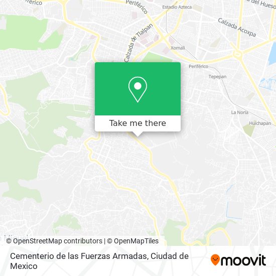 Cementerio de las Fuerzas Armadas map