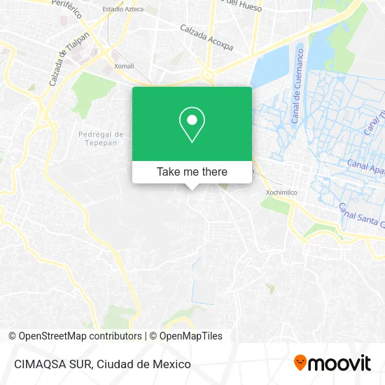 CIMAQSA SUR map