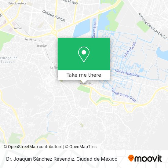 Mapa de Dr. Joaquin Sánchez Resendiz