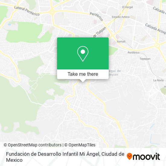 Fundación de Desarrollo Infantil Mi Ángel map