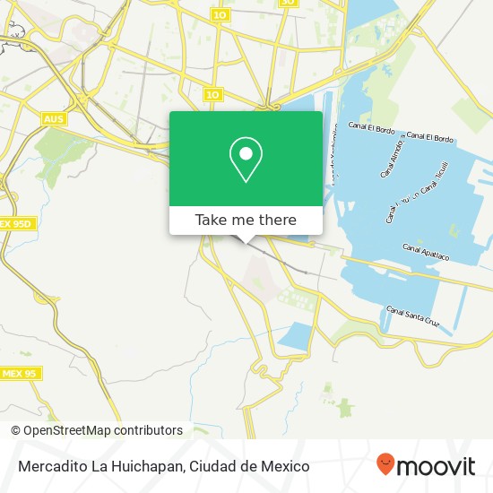 Mapa de Mercadito La Huichapan