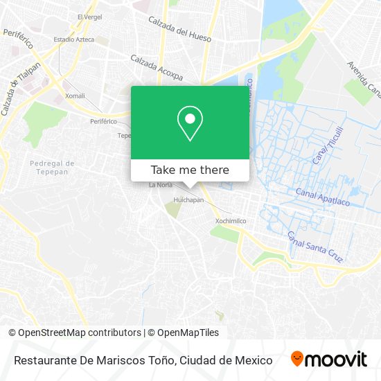 Restaurante De Mariscos Toño map