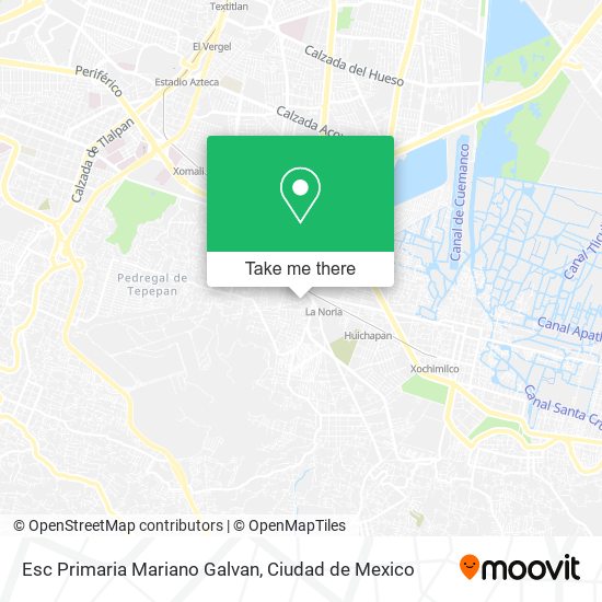 Mapa de Esc Primaria Mariano Galvan