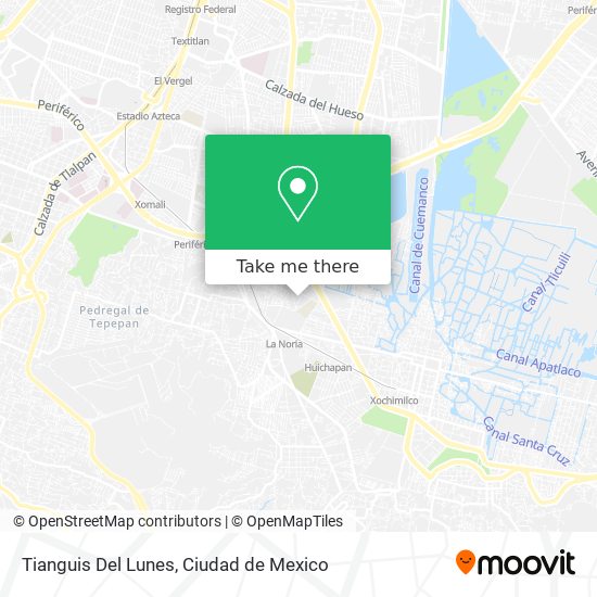 Tianguis Del Lunes map