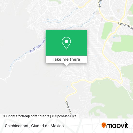 Mapa de Chichicaspatl