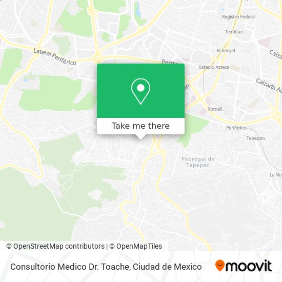 Consultorio Medico Dr. Toache map