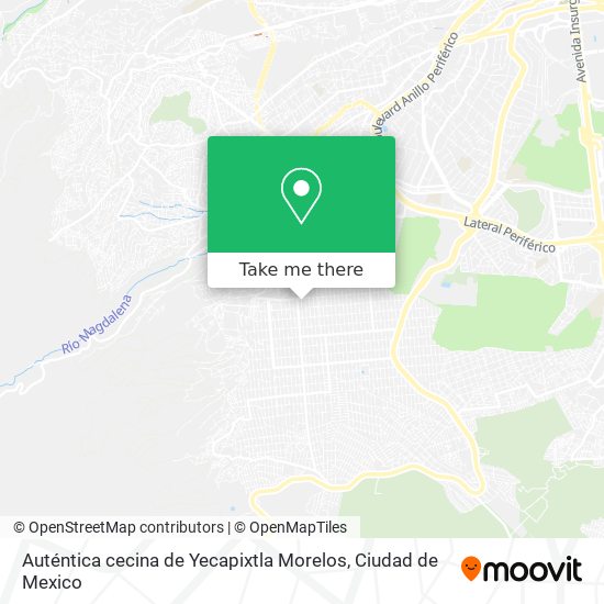 Auténtica cecina de Yecapixtla Morelos map